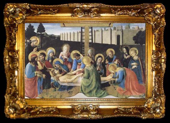 framed  Fra Angelico The Lamentation of Christ (mk08), ta009-2